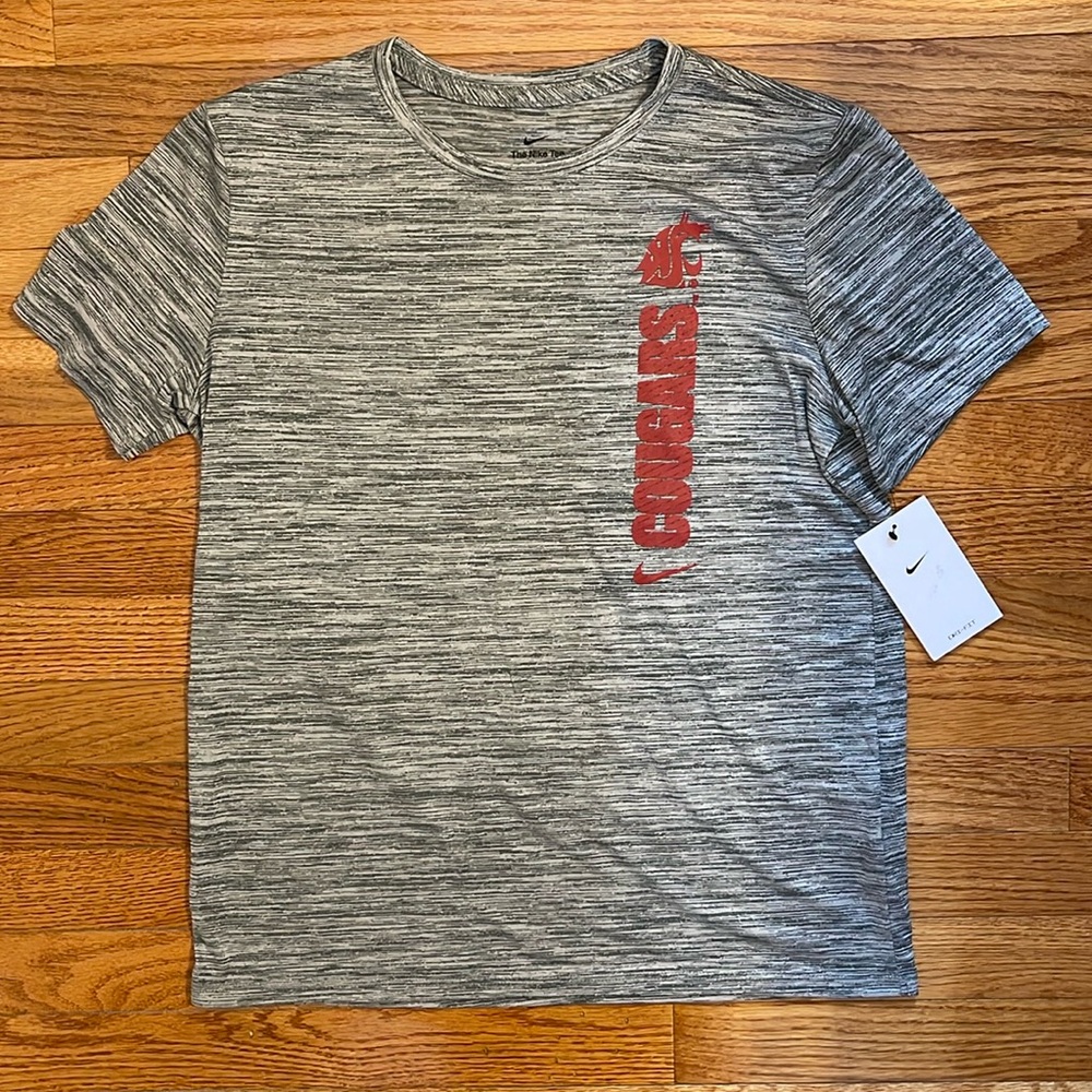 NWT Washington State Cougars Nike DRI-Fit Short Sleeve Shirt Women’s M